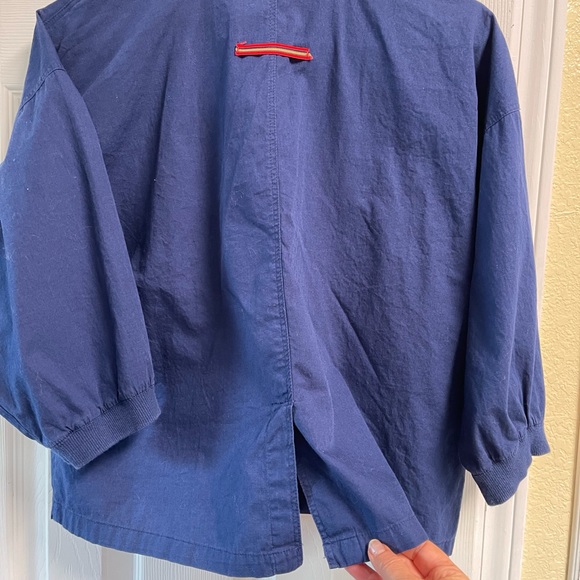 Vintage 80s! Sudden Impact 3/4 Sleeve Button Up Shirt Size Medium - Picture 4 of 4